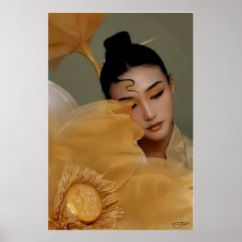Poster Portrait Geji GaiGai Chinese Dance