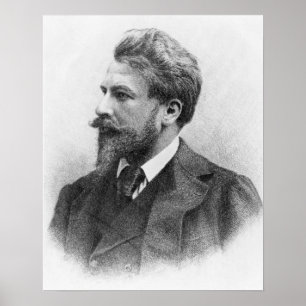 Póster Portrait of Arthur Schnitzler