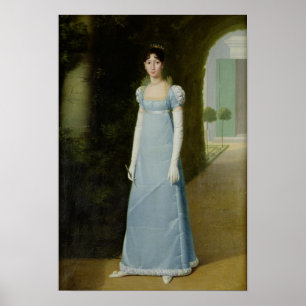 Póster Portrait of Charlotte Bonaparte 1808