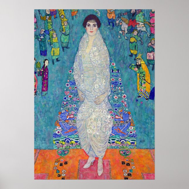 Poster Portrait of Elisabeth Lederer, Gustav Klimt (Frente)