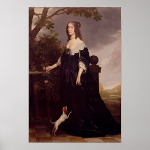 Póster Portrait of Elizabeth, Queen of Bohemia