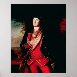 Póster Portrait of George Washington 1772