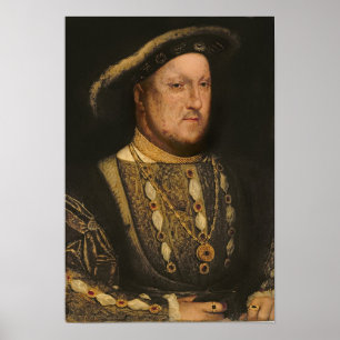 Póster Portrait of Henry VIII c.1536