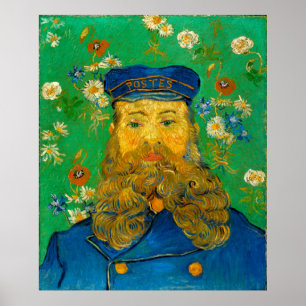 Póster Portrait of Joseph Roulin by Vincent Van Gogh