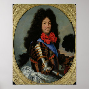 Poster Portrait of Louis XIV