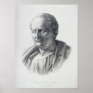 Poster Portrait of Marcus Tullius Cicero