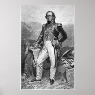 Póster Portrait of Nicolas Jean-de-Dieu