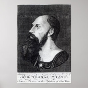 Póster Portrait of Sir Thomas Wyatt