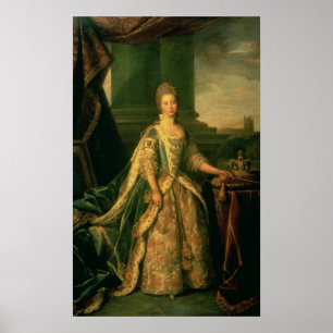 Póster Portrait of Sophie Charlotte