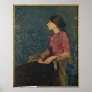 Póster Portrait of Thadee-Caroline Jacquet