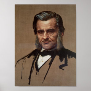 Póster Portrait of Thomas Henry Huxley