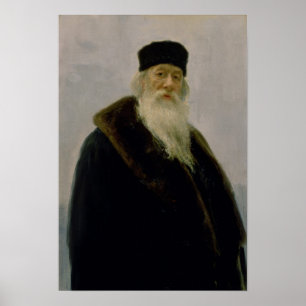 Póster Portrait of Vladimir Vasil'evich Stasov 1900
