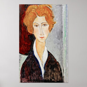 Poster Portrait of Woman, Modigliani