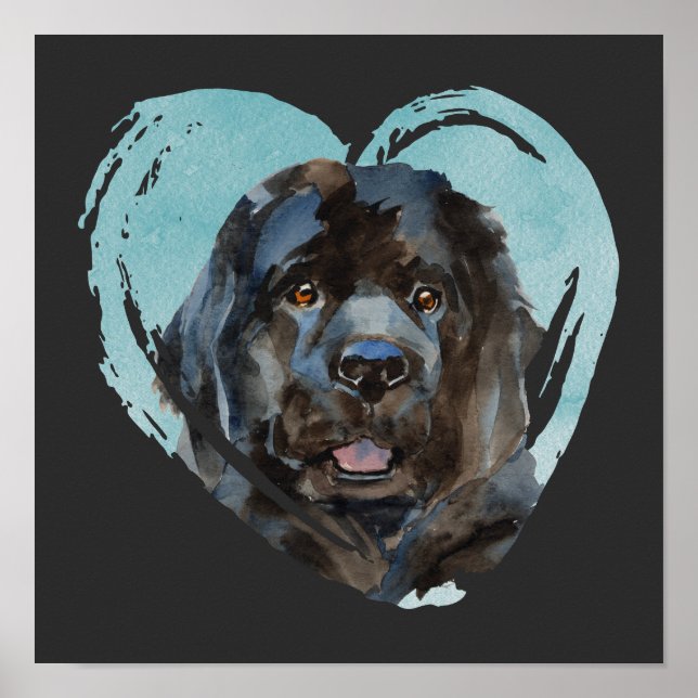 Poster Portrato da Terra Nova da Watercolor (Frente)