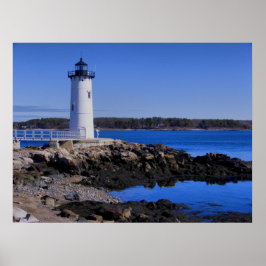 Poster Portsmouth Lighthouse-New Hampshire