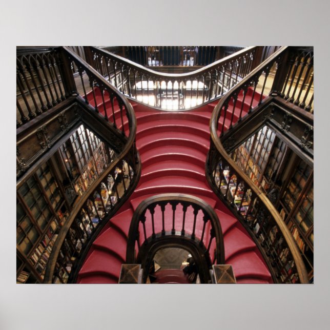 Póster Portugal, Porto. Escadas na História (Frente)