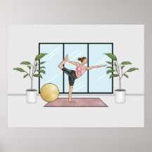 Pose de Dançarino Yoga Natarajasana Exercício de E