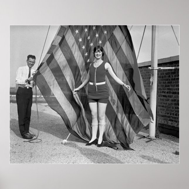 Póster Pose Patriótica, 1920 (Frente)