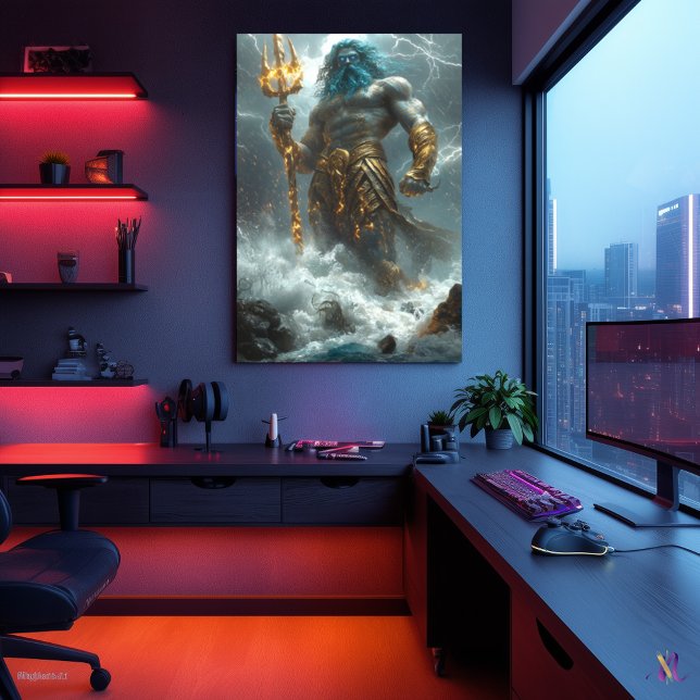 Poster Poseidon, Senhor das Profundas - Tempestade Divina (Criador carregado)