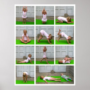Poster Poses da ioga