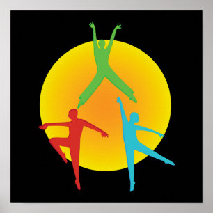 Poster Poses de Dança