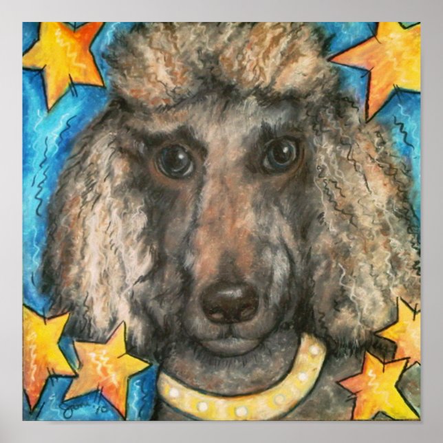 Póster Posh Poodle (Frente)