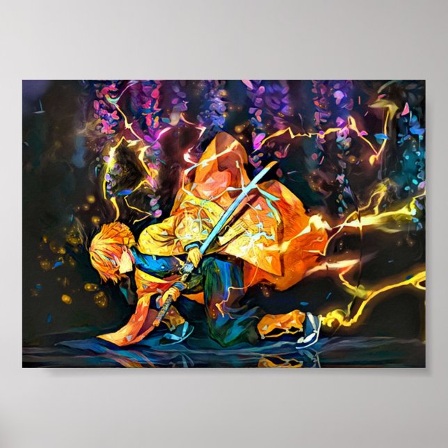 Poster Posição da rua Zenitsu 1 (Frente)