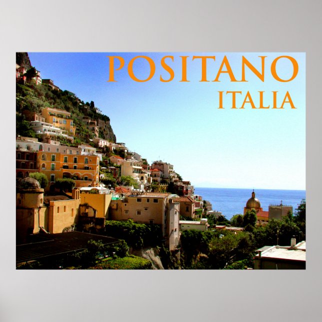 Póster positano (Frente)