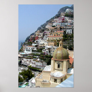 Póster Positano Itália