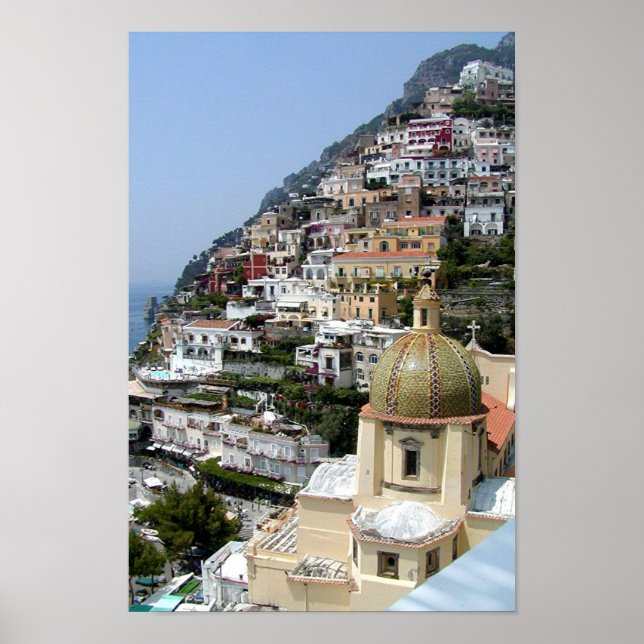 Póster Positano Itália (Frente)