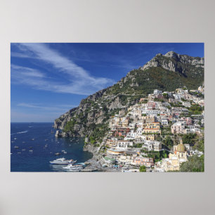 Poster Positano pelo mar