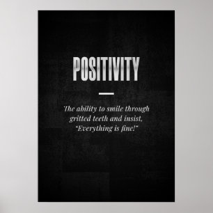 Poster Positividade