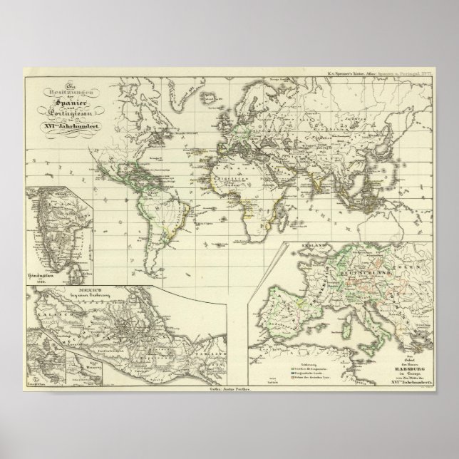 Póster Posse dos espanhóis (Frente)