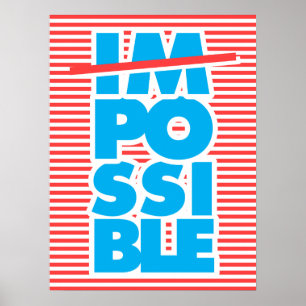 Poster Possível, Impossível