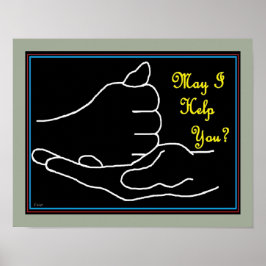 Póster Posso Ajudá-Lo?