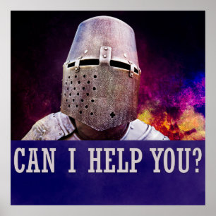 Poster Posso ajudá-lo?