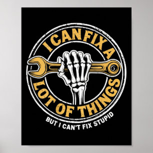Poster Posso consertar muitas coisas, mas não consigo me