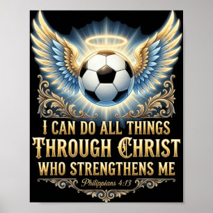 Poster Posso Fazer Todas as Coisas Através de Cristo Cami