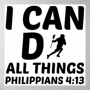 POSTER POSSO FAZER TUDO LACROSO