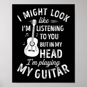 Poster Posso parecer que estou ouvindo você, Guita Engraç