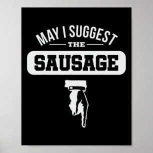 Poster Posso Sugestir O Presente De Salsicha Para Fã De C