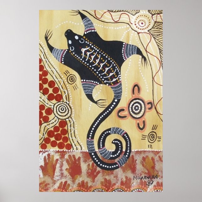 PÓSTER POSSUM SUNRISE (Frente)