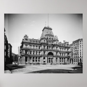 Poster Postar a Praça do Office