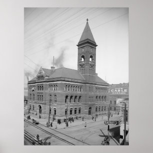 Póster Postar Escritório