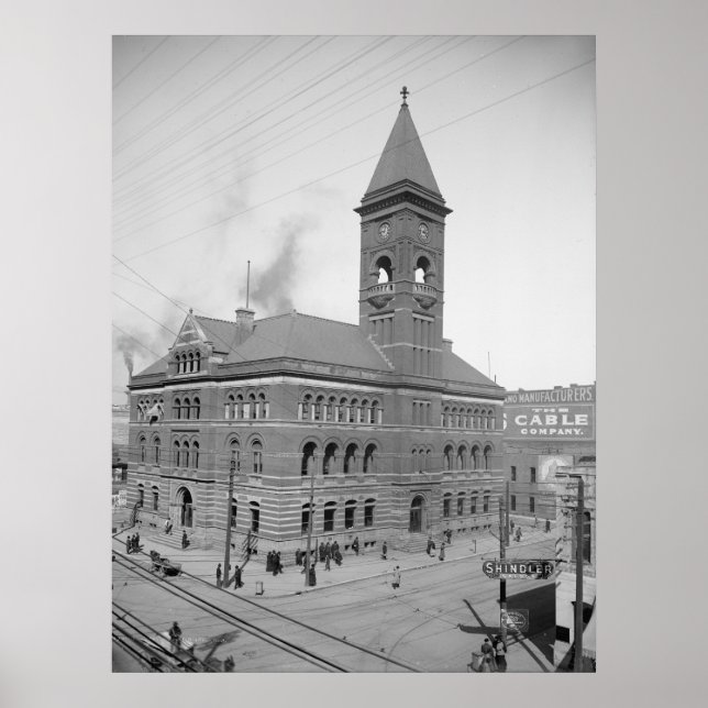 Póster Postar Escritório (Frente)