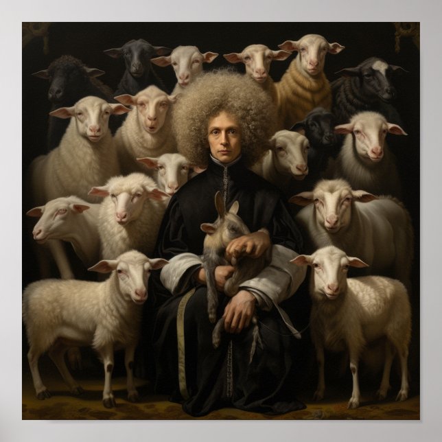 Poster Poste de exposição de arte hiperrealista Pop (Frente)