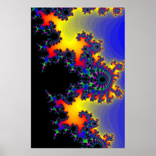 Póster Poster: A borda do Fractal