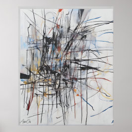 Poster Pôster | Abstrato Art | Conteúdo AI