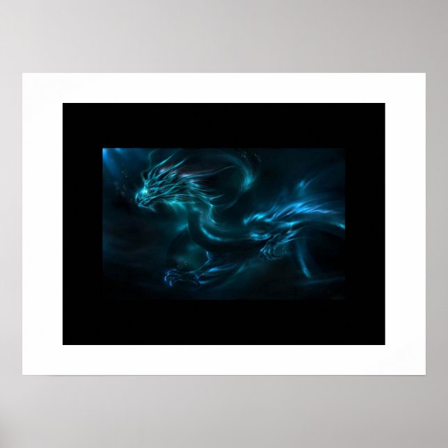 Poster Poster-Abstrato-Art-Dragon (Frente)
