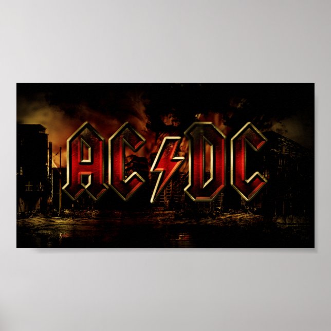 Poster Pôster AC/DC (Frente)
